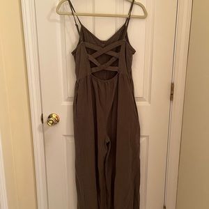 Olive boutique romper